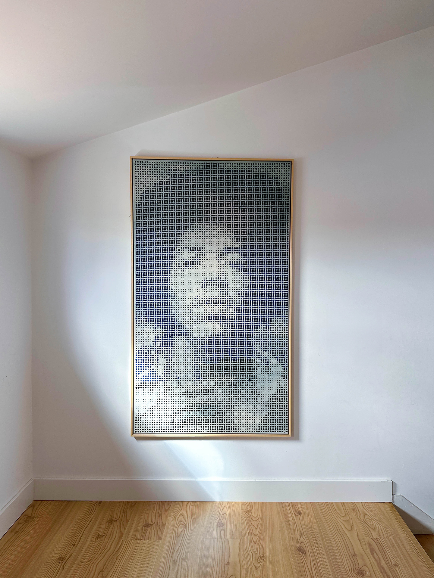 Jimmy Hendricks - Acrylic Painting with dots and drops of paint