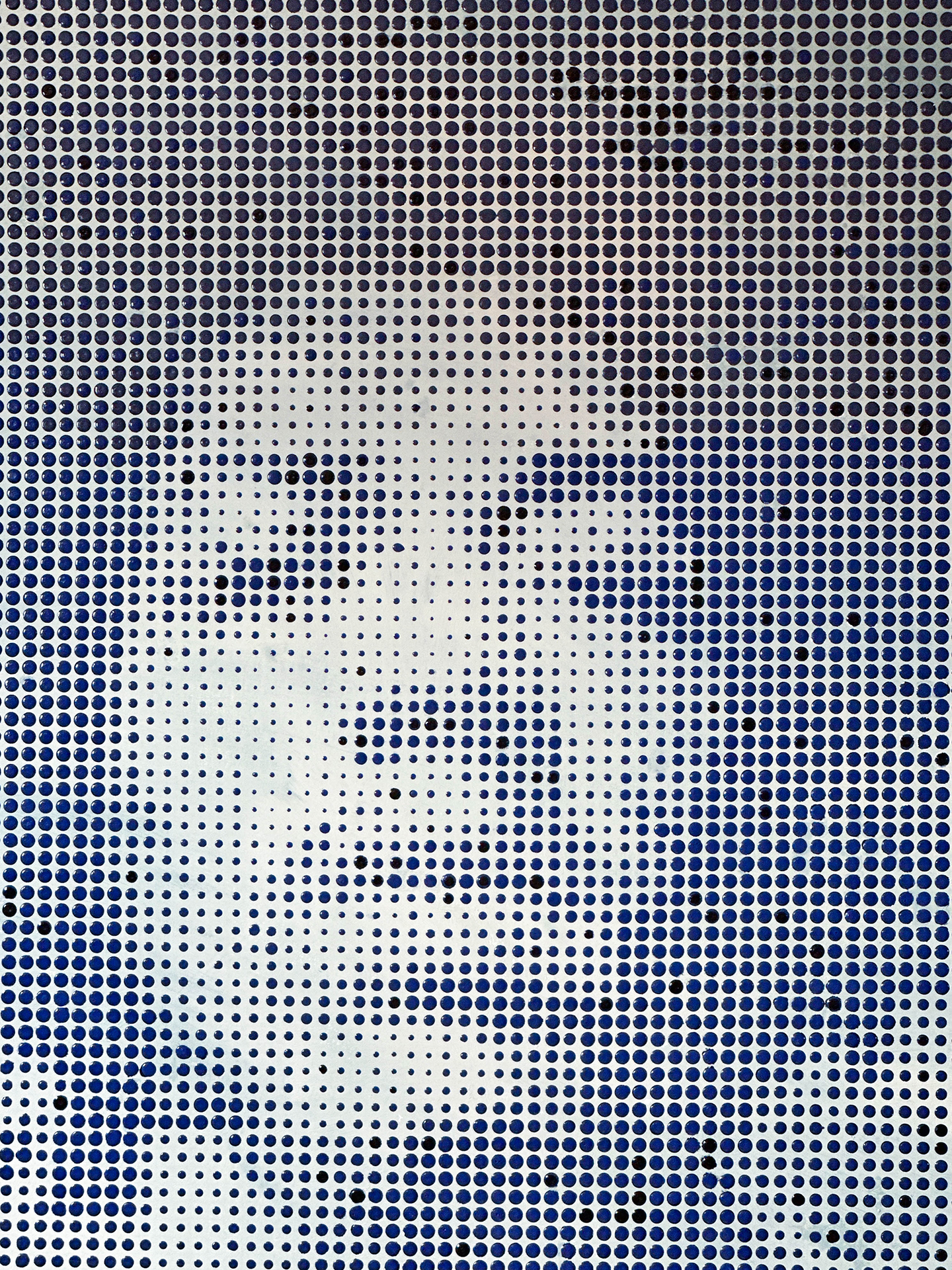 Jimmy Hendricks - Acrylic Painting with dots and drops of paint